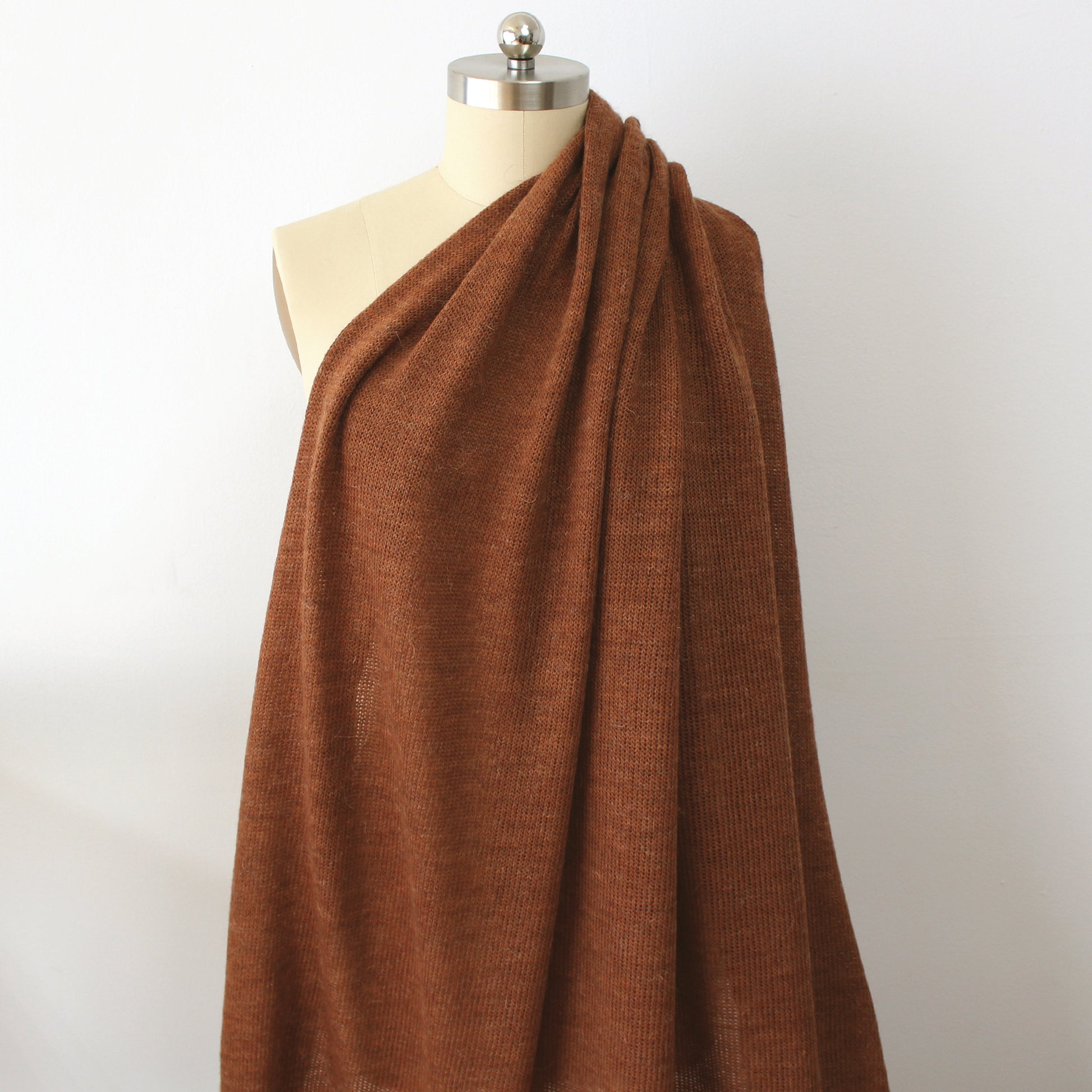 luxury wool blend lightweight sweater knit - patina