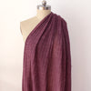 luxury wool blend lightweight sweater knit - sugar plum