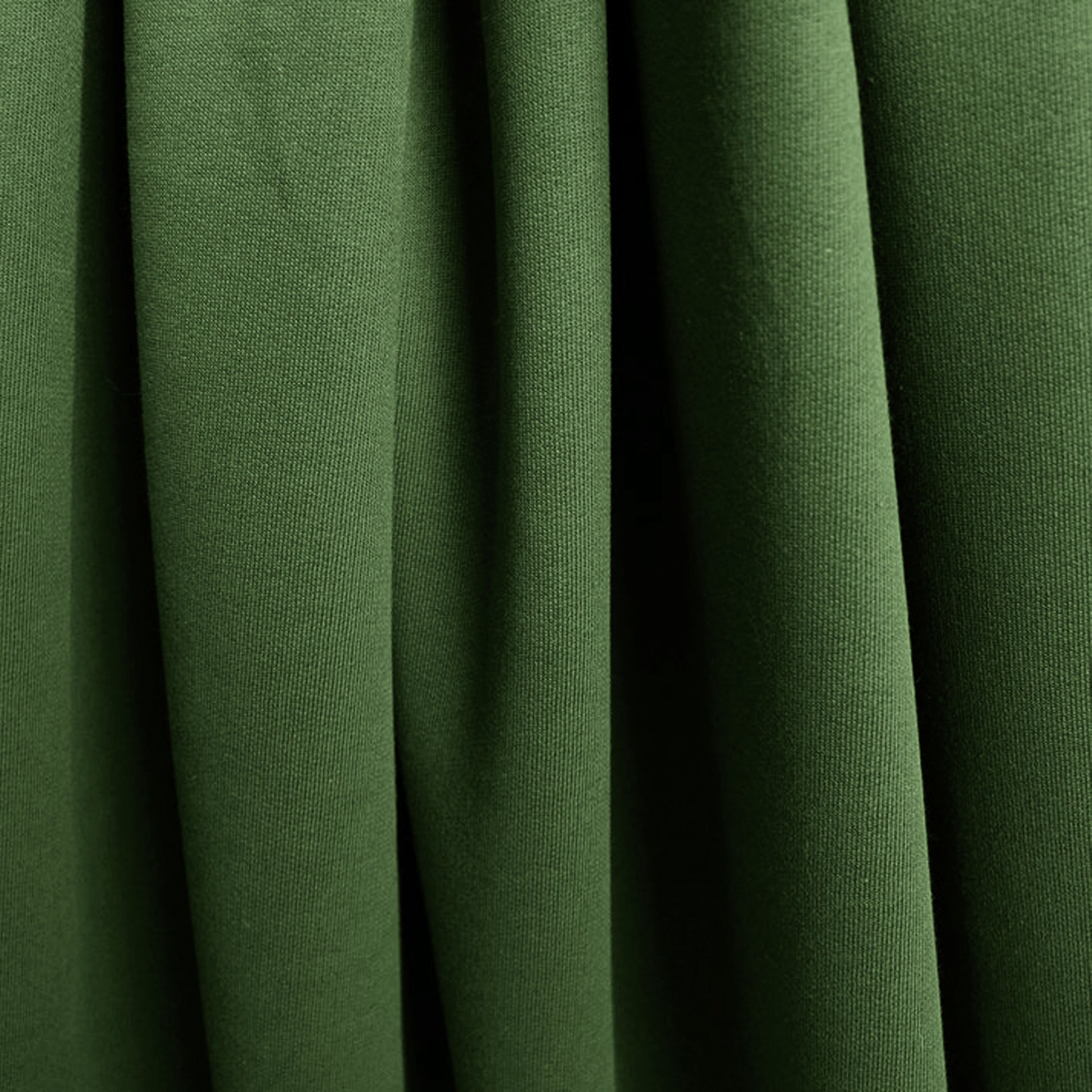 organic cotton fleece-backed sweatshirt knit - garden green