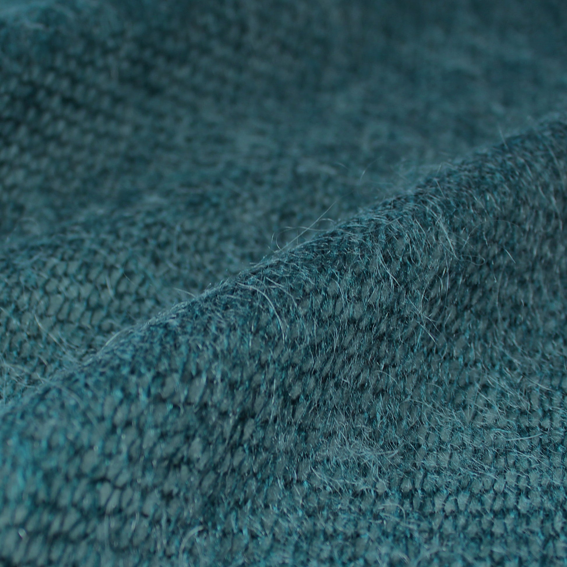 luxury wool blend lightweight sweater knit - deep teal