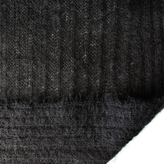 luxury wool blend lightweight sweater knit - black