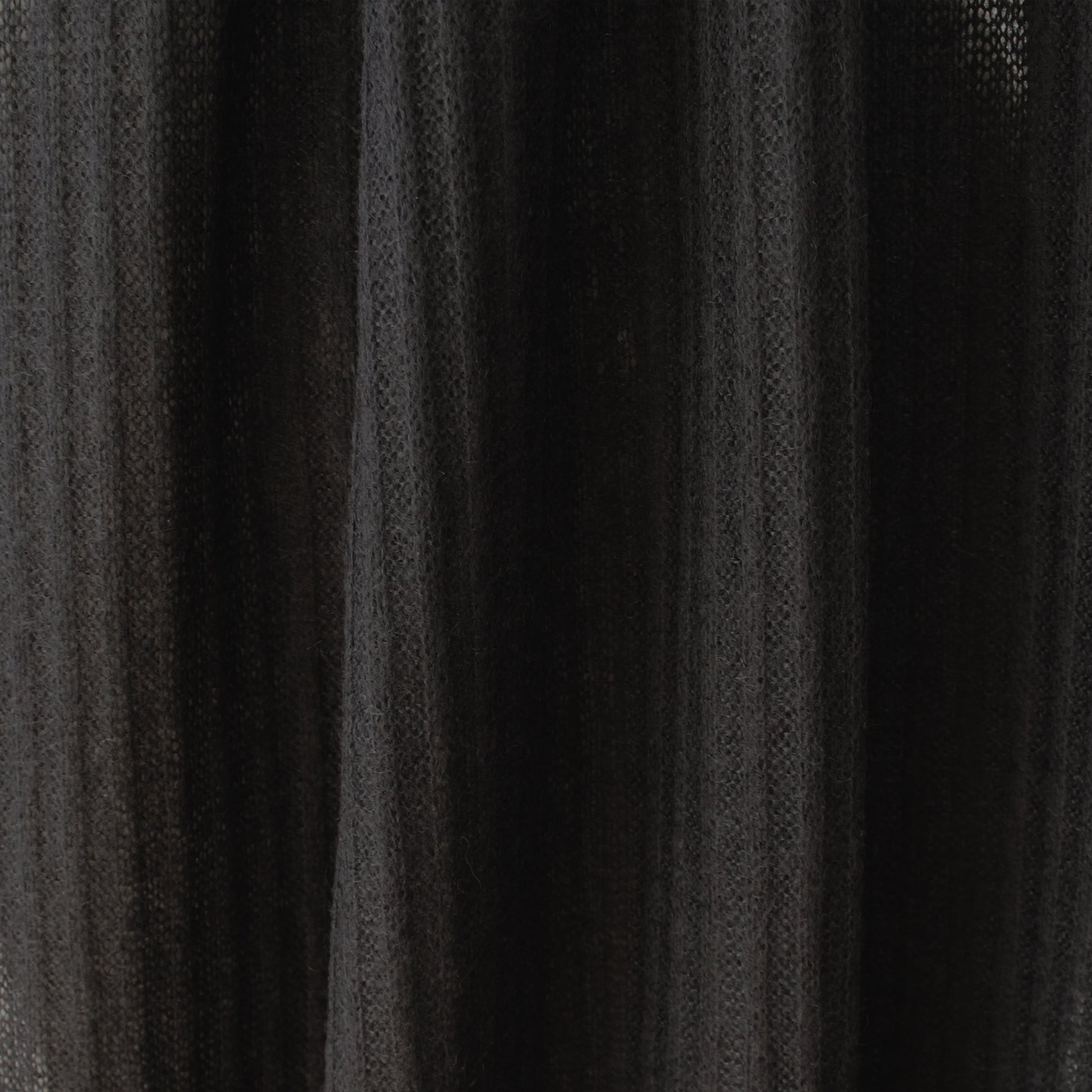 luxury wool blend lightweight sweater knit - black