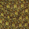 Dutch digital 'Klimt study' viscose knit, Oeko-Tex cert. - gold