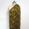 Dutch digital 'Klimt study' viscose knit, Oeko-Tex cert. - gold