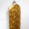 Dutch digital 'Klimt study' viscose knit, Oeko-Tex cert. - gold