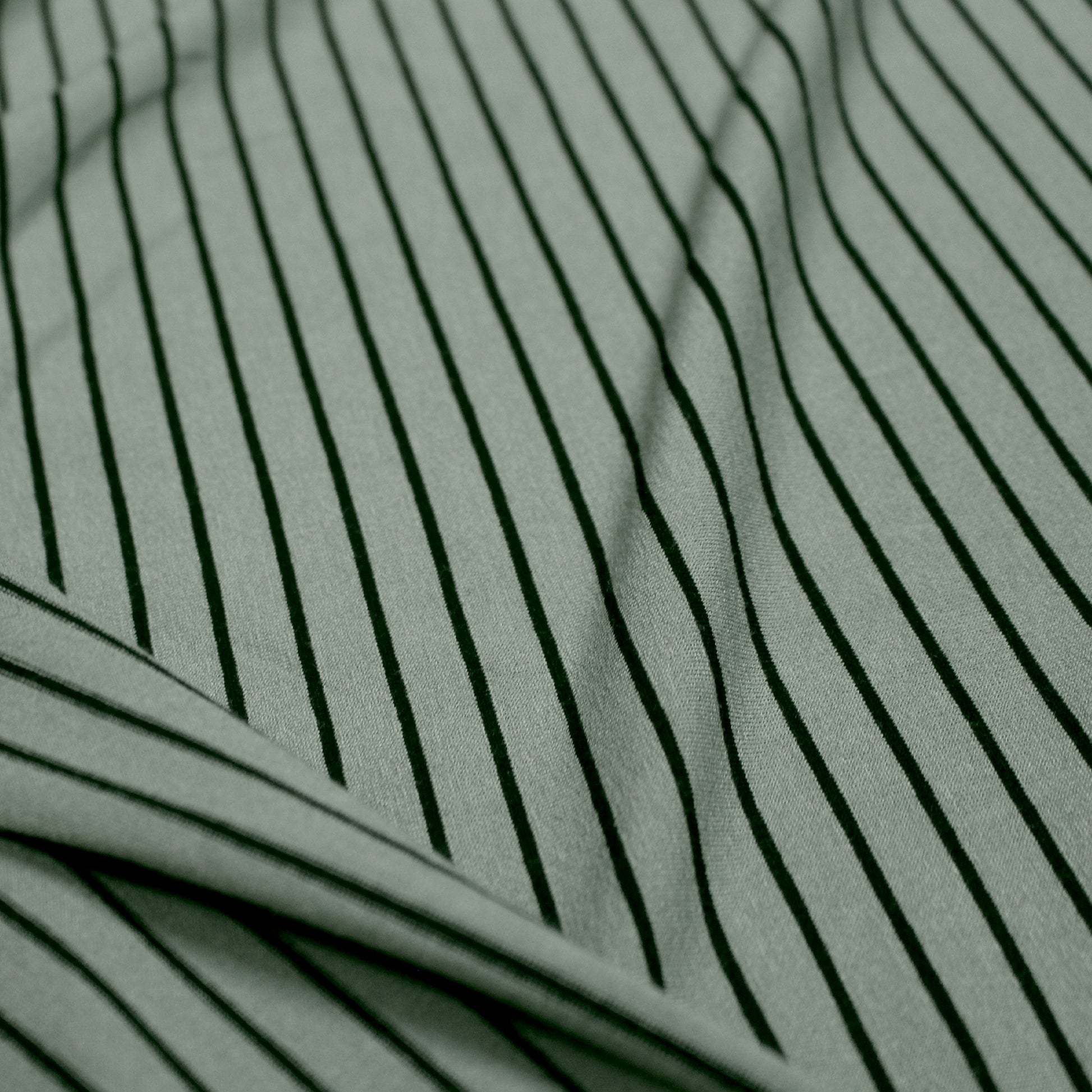 yarn-dyed rayon spandex jersey - silver sage / black