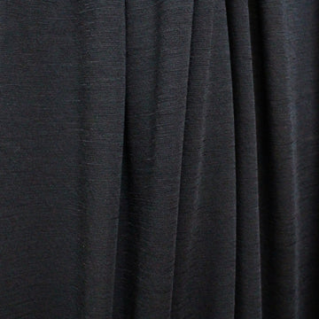 'washable merino' wool jersey - black