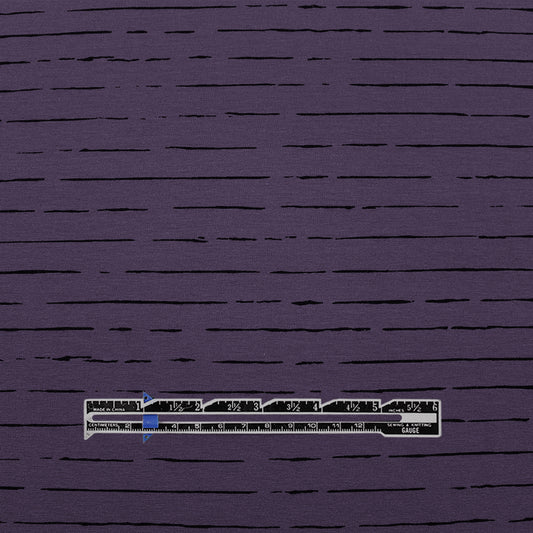 'first draft' rayon stretch knit - dusty grape