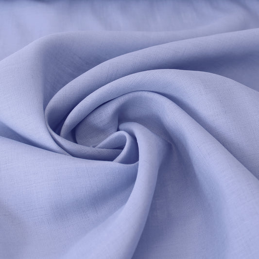 'placid blue' 100% linen dressweight woven