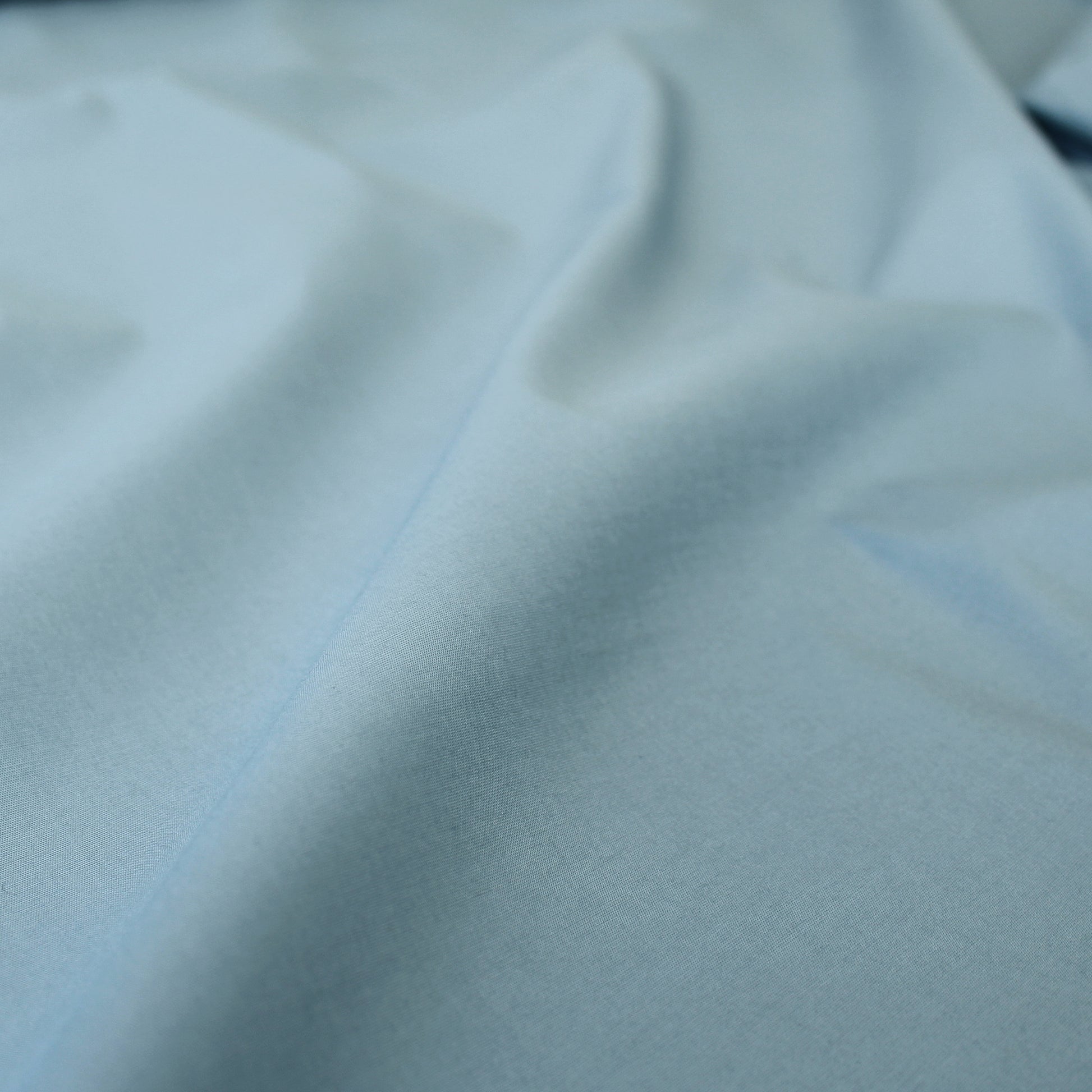 'blue fog' stretch cotton shirting