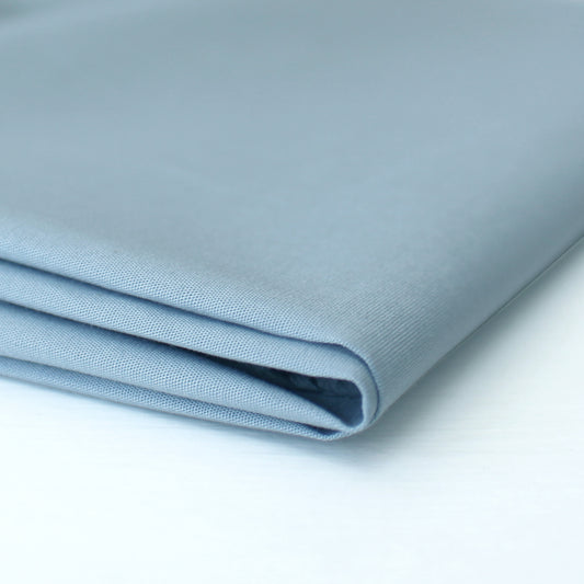 'blue fog' stretch cotton shirting