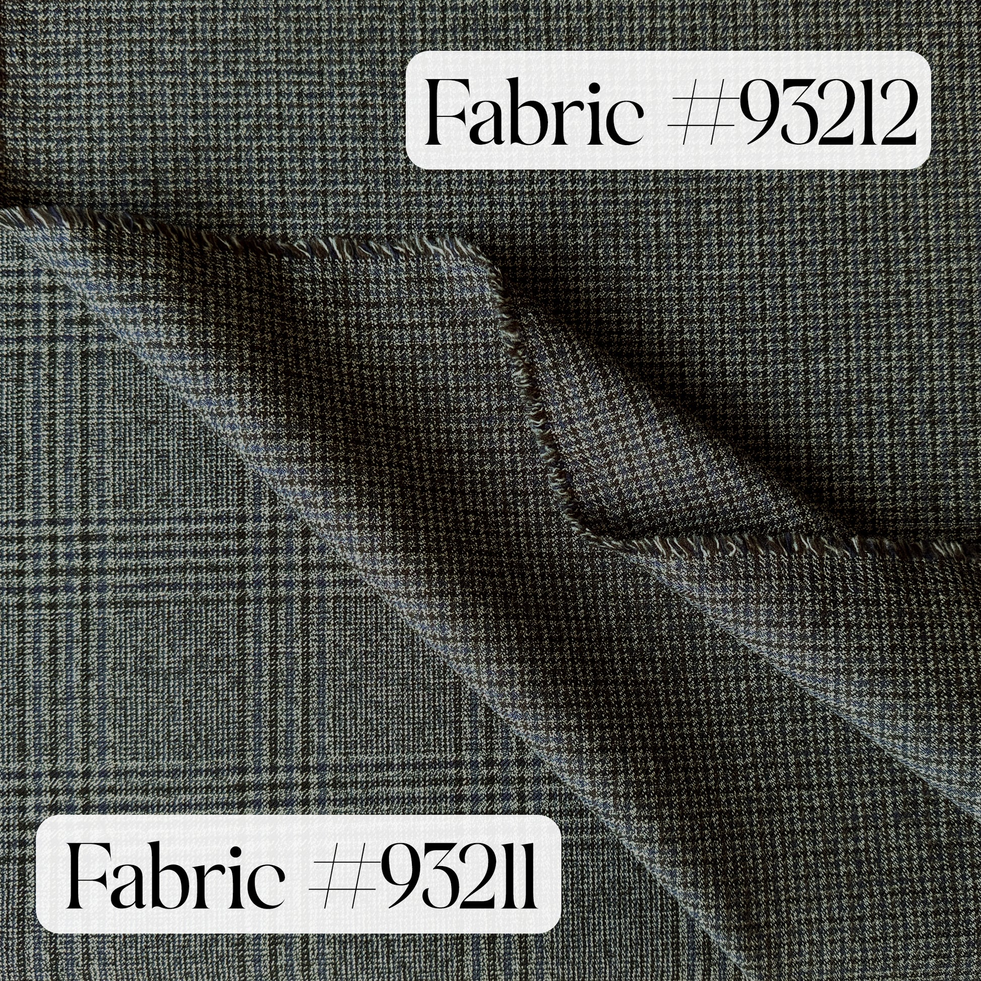 Arm@ni virgin wool suiting - micro houndstooth