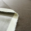Italian virgin wool twill suiting - soft walnut