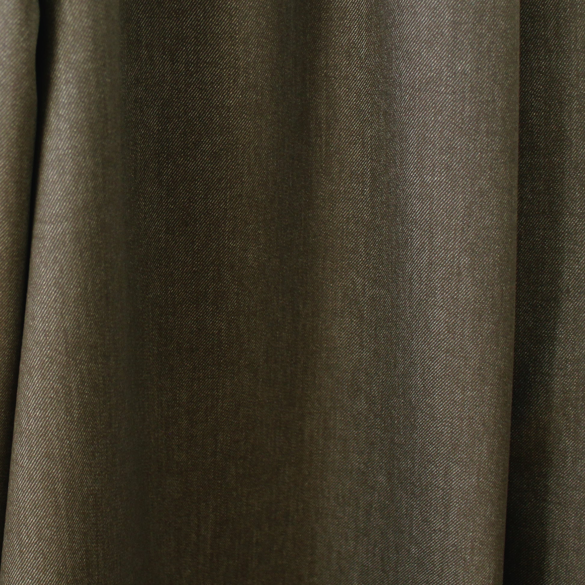 Italian virgin wool twill suiting - soft walnut