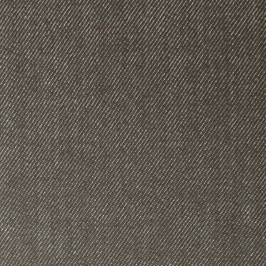 Italian virgin wool twill suiting - soft walnut