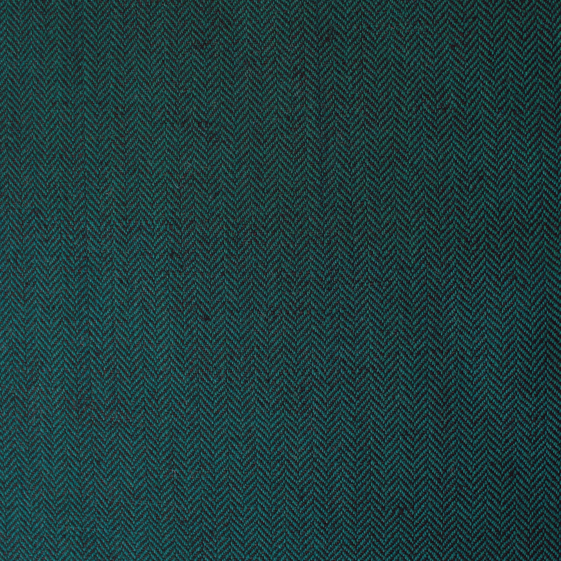 L0ro Piana virgin wool/linen herringbone suiting - blue spruce/black