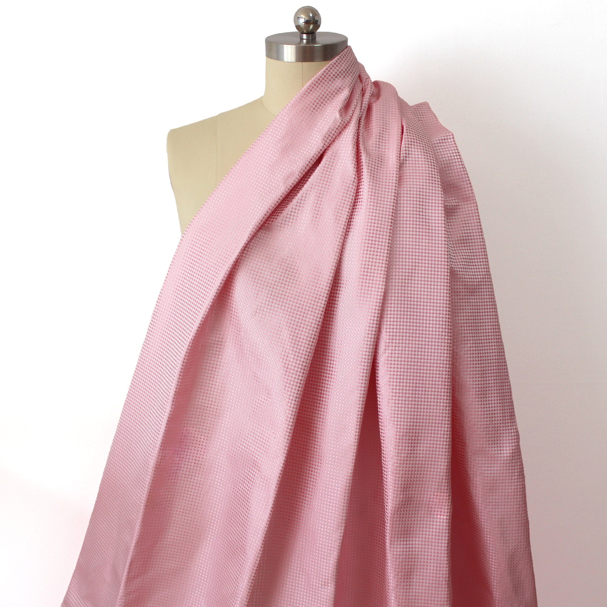 Gucc1 'pink's gambit' 100% silk dressweight