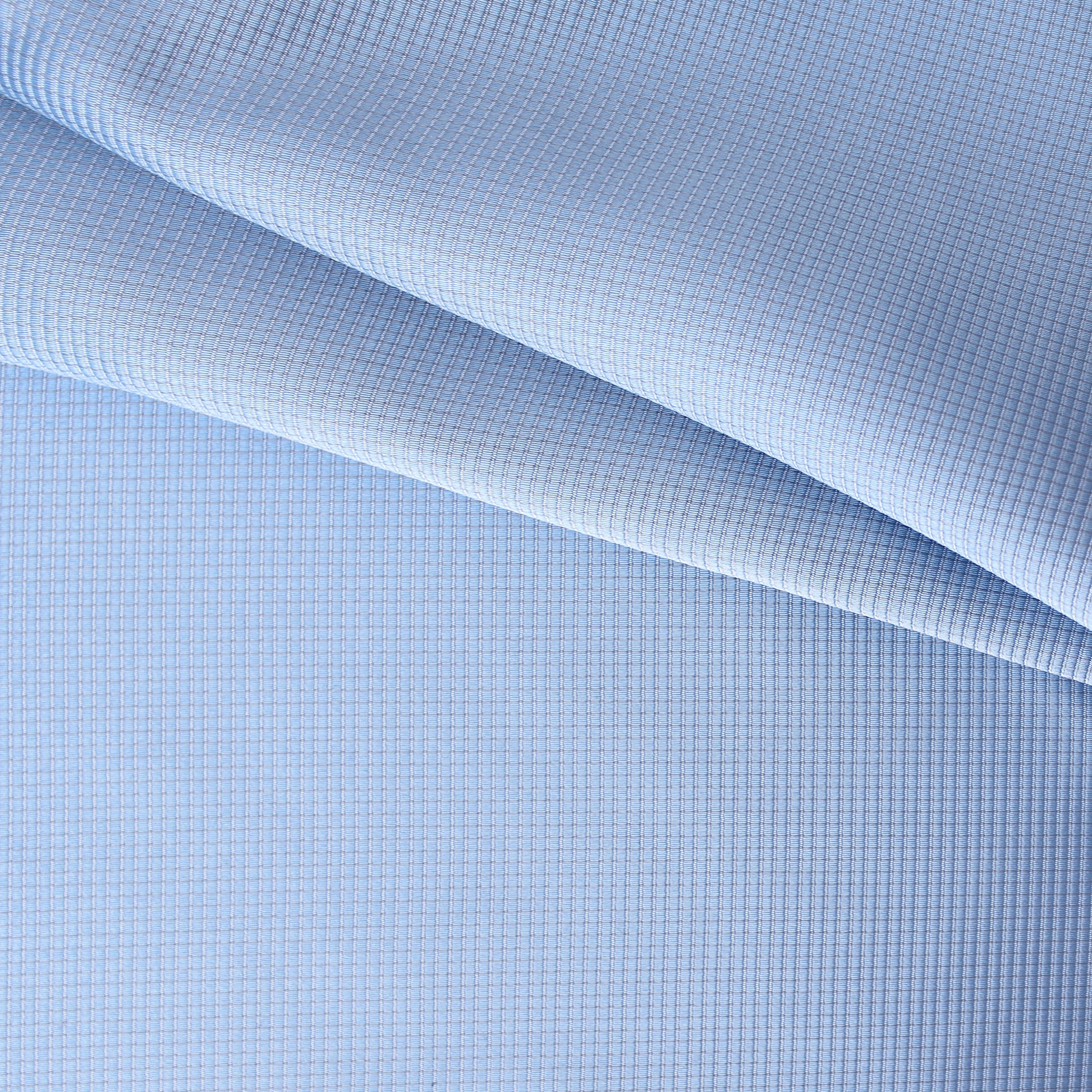 Herme$ 'blue skies' all-silk textured dressweight