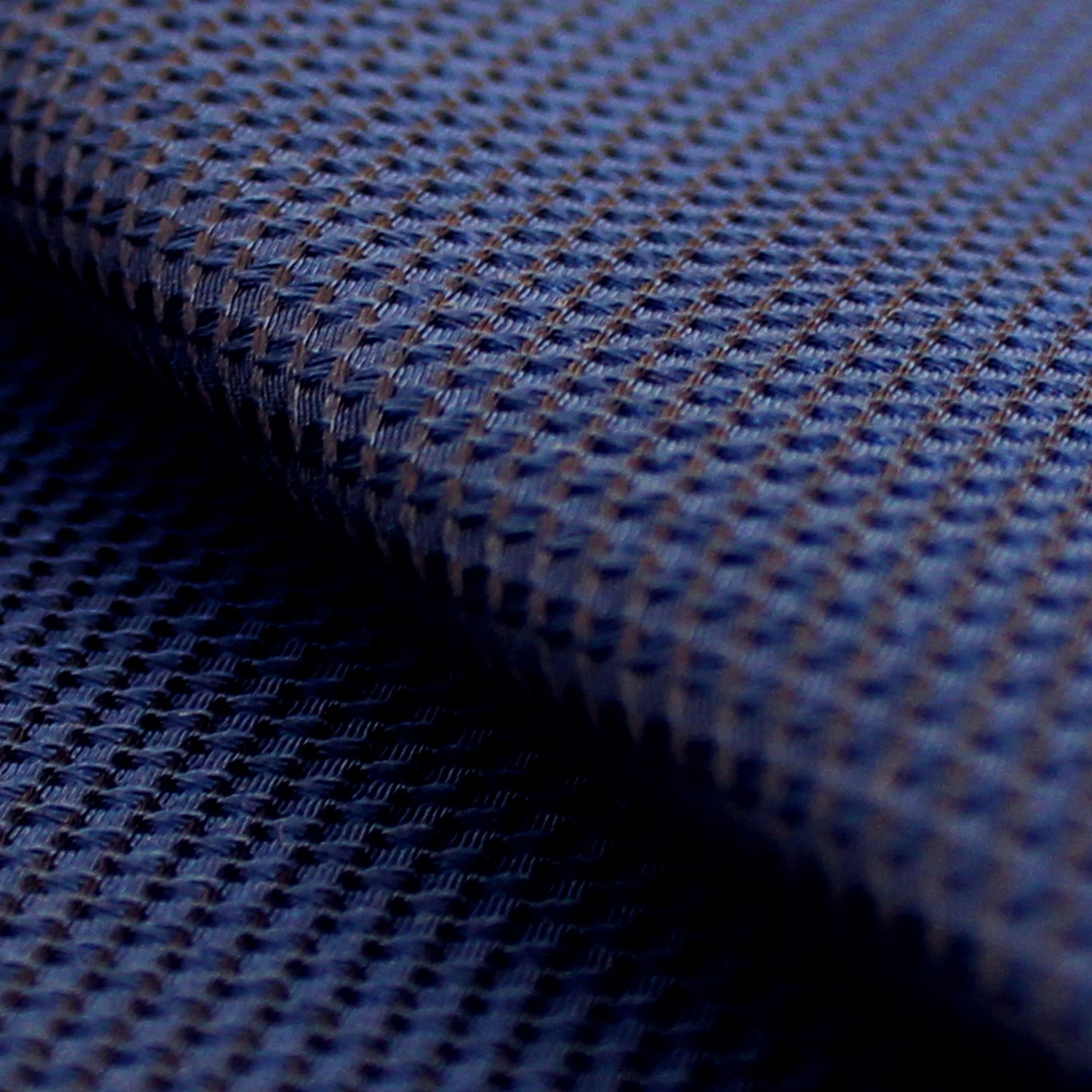Herme$ all-silk geometric novelty weave - sapphire