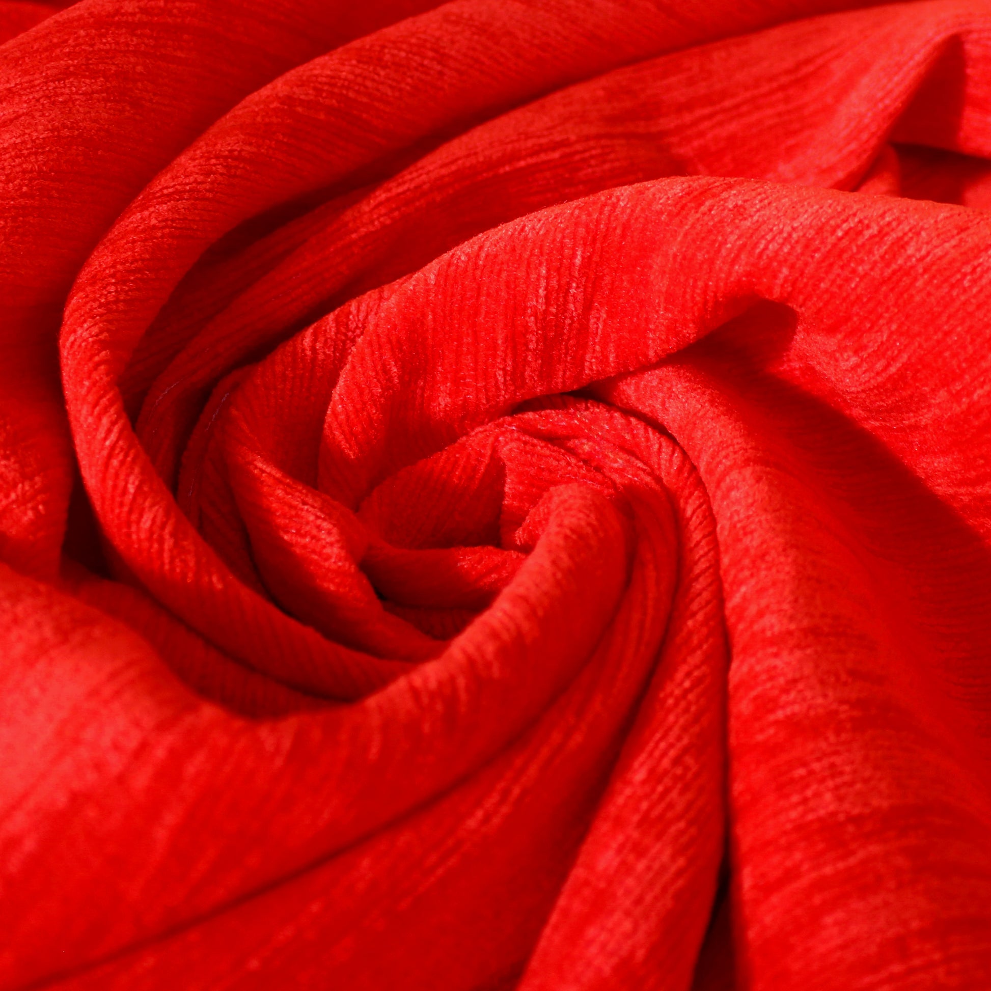 Gucc1 luxe tufted cord - firecracker red