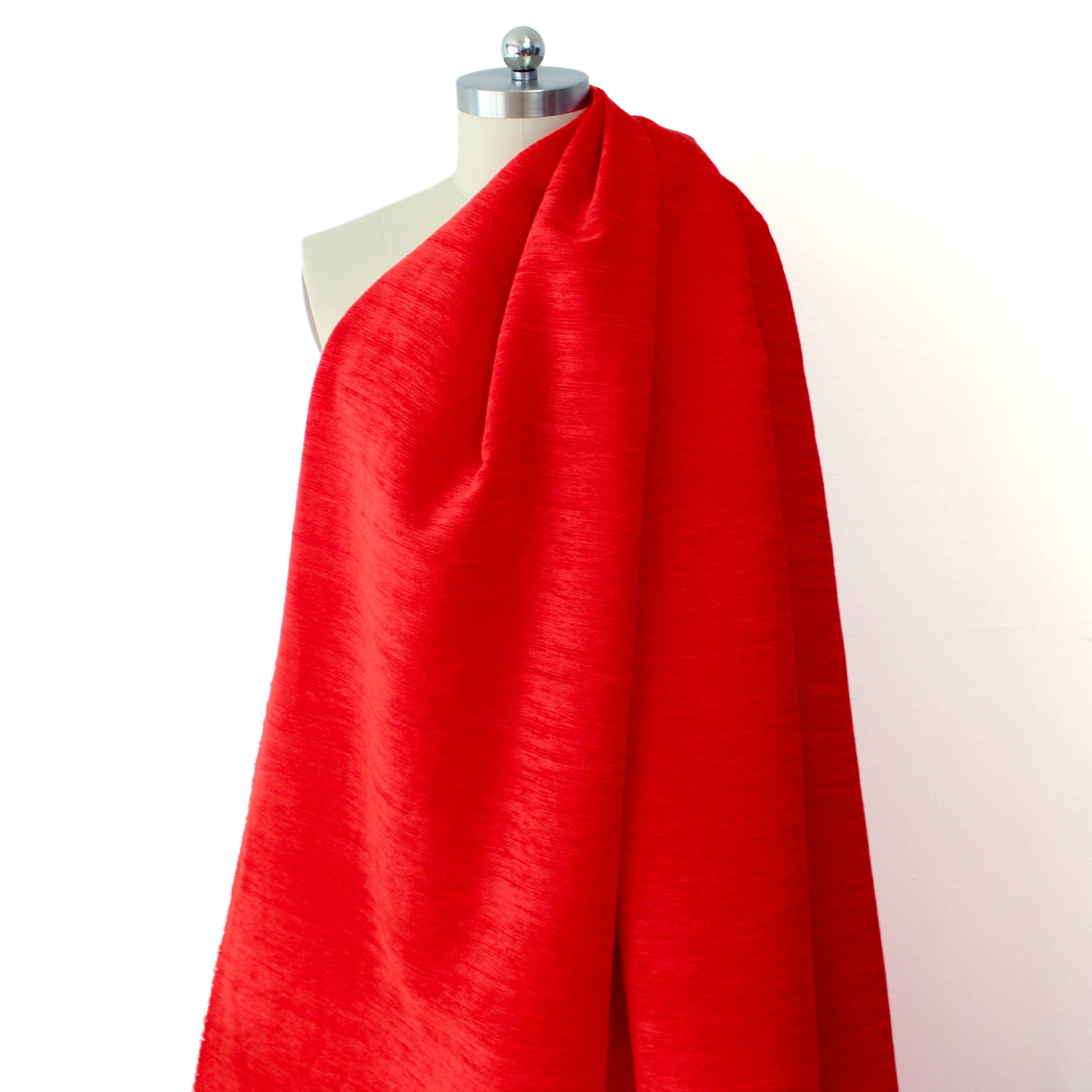 Gucc1 luxe tufted cord - firecracker red