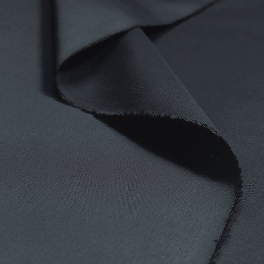 100% cotton 'imperial poplin' - dark slate