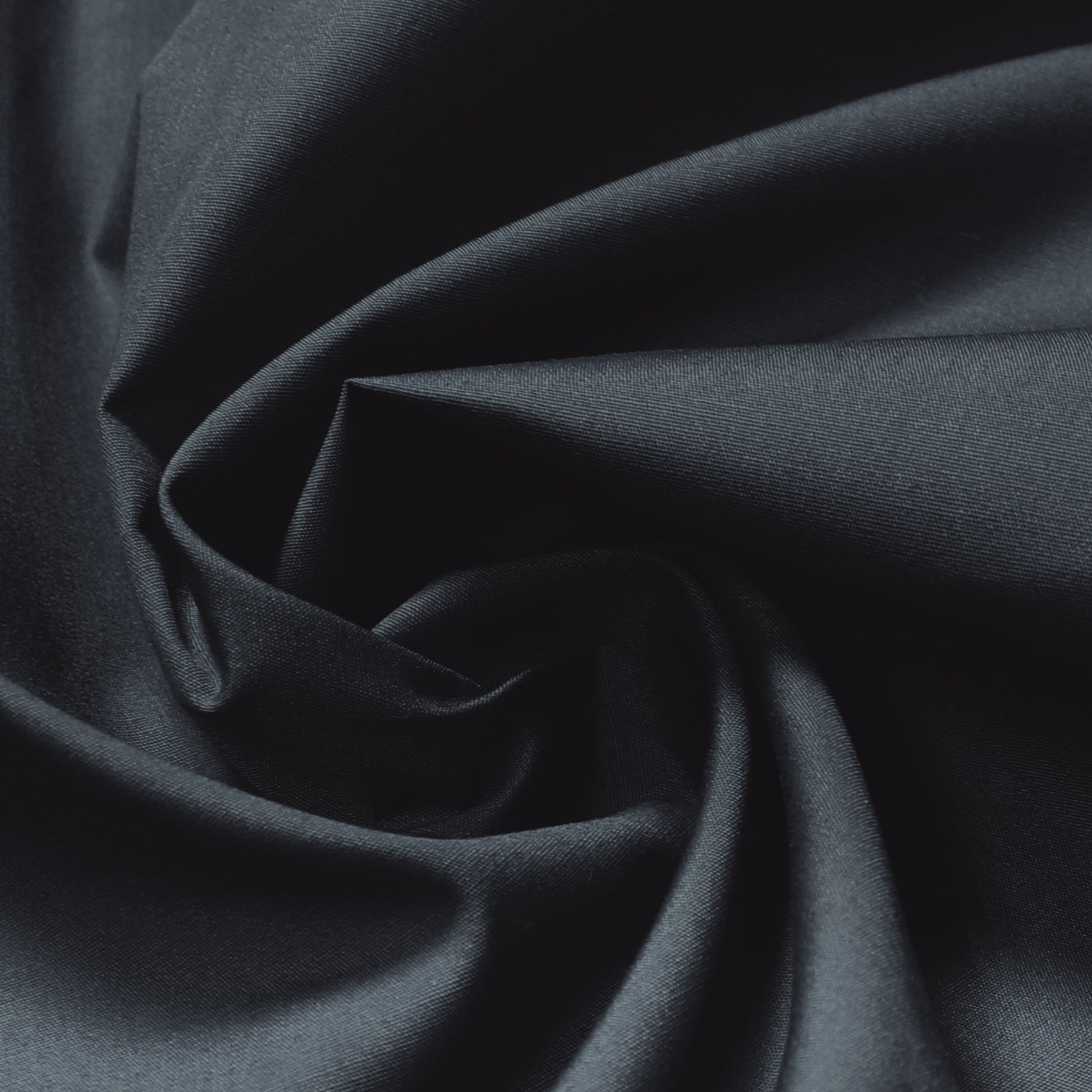 100% cotton 'imperial poplin' - dark slate