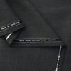 English virgin wool herringbone suiting - gunmetal