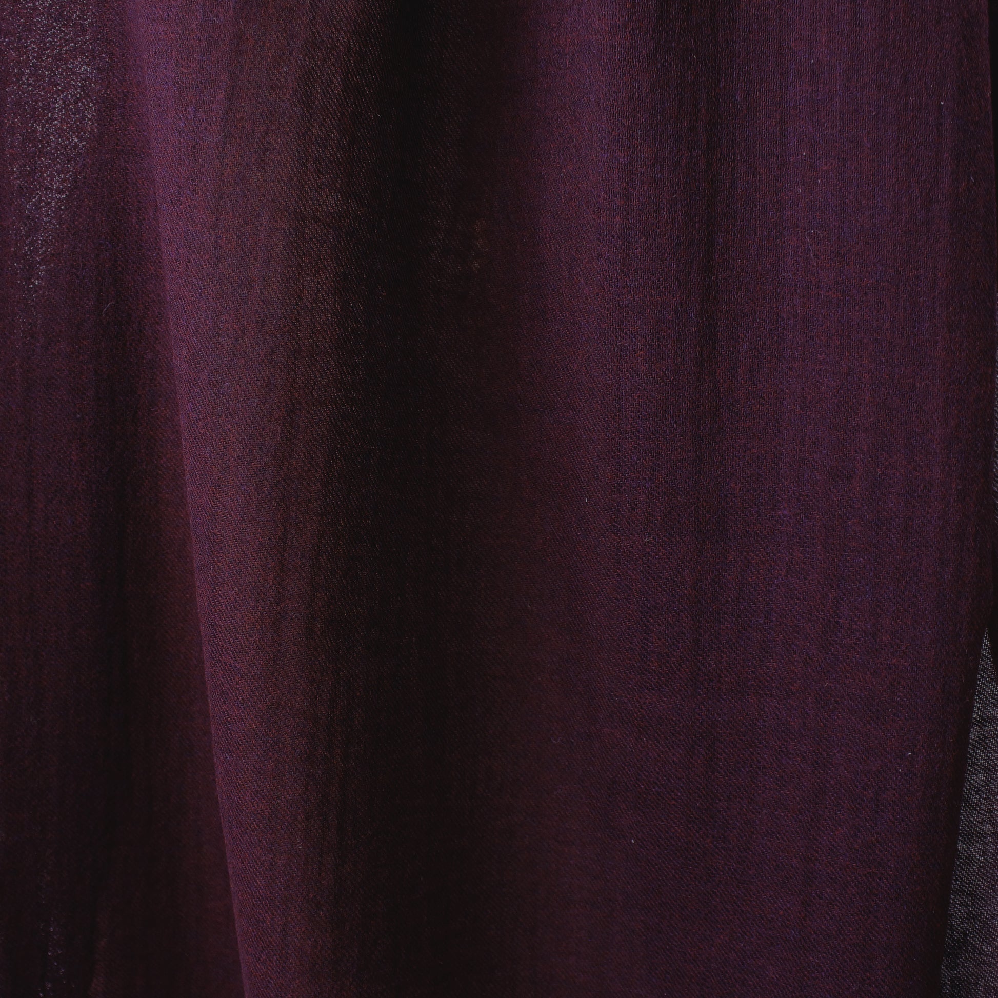 Italian wool gauze twill - malbec