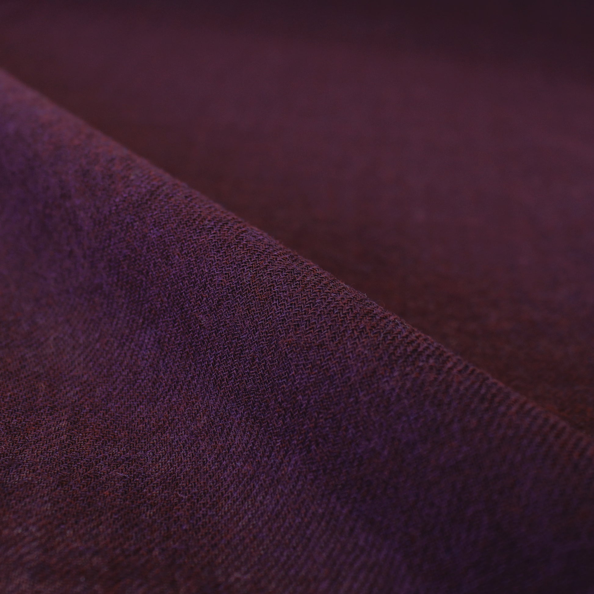 Italian wool gauze twill - malbec