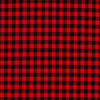 'woodsman' 100% cotton mid-weight flannel - red/black