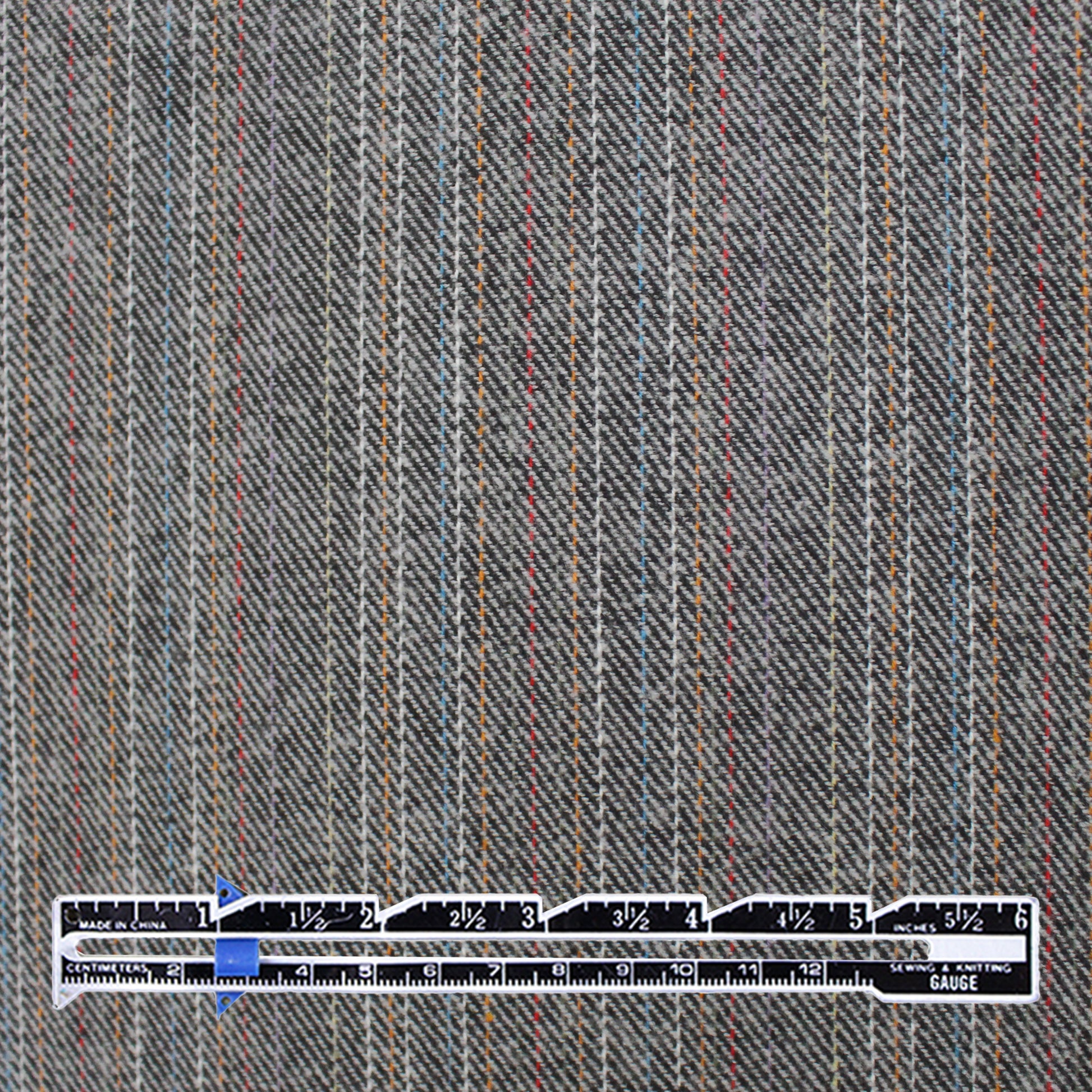 'ticking stripe' 100% cotton brushed twill