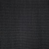 windowpane luxury brushed cotton crepe - black/white