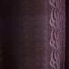 Italian 'violet reeds' wool crepe border print
