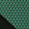 'deco shell' drapey viscose blend doubleknit, Oeko-Tex cert. - teal