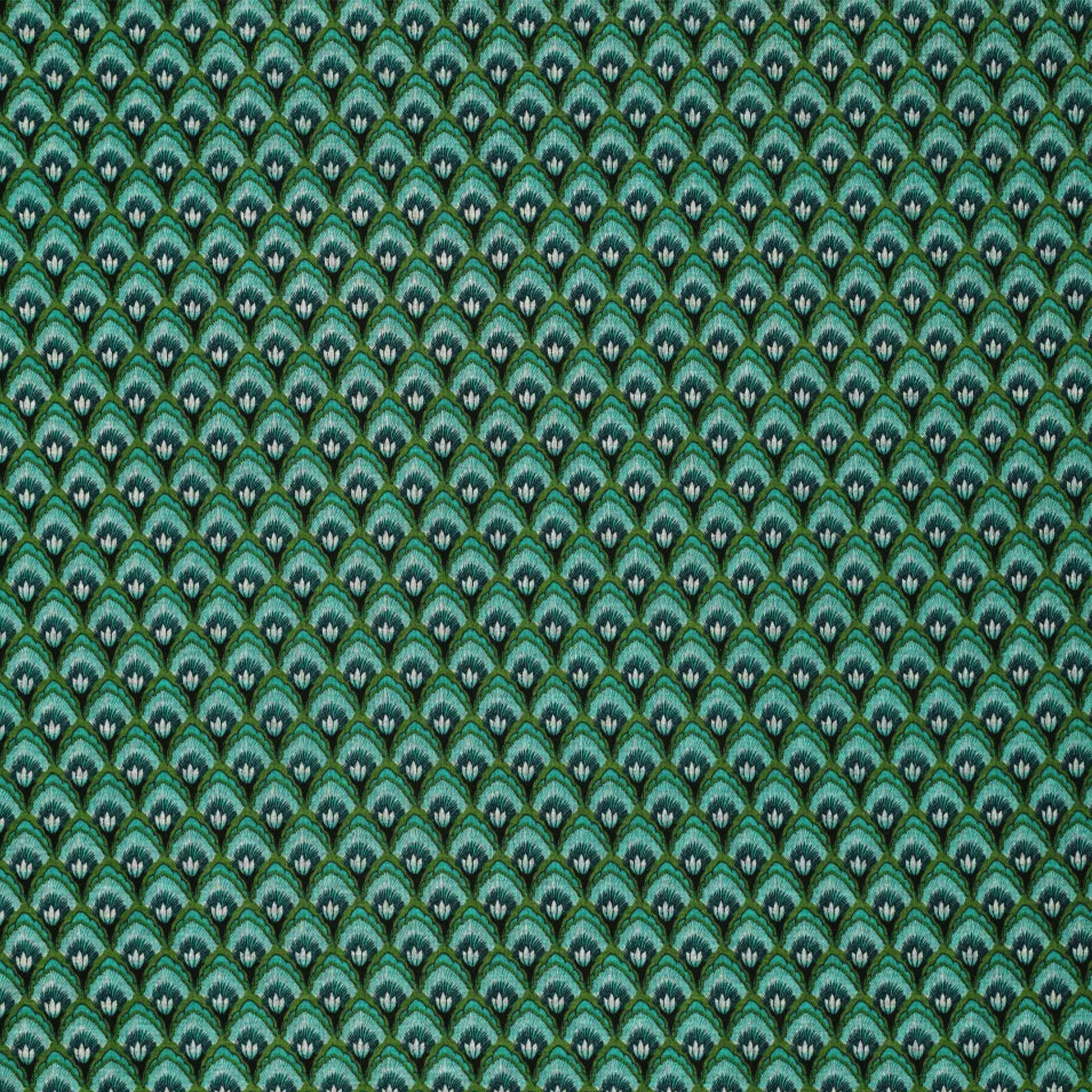 'deco shell' drapey viscose blend doubleknit, Oeko-Tex cert. - teal