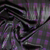 R@lph Lauren 'wicked plaid' lustrous silk/viscose woven