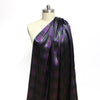 R@lph Lauren 'wicked plaid' lustrous silk/viscose woven