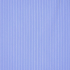 pinstripe cotton blend stretch shirting - chambray blue/white