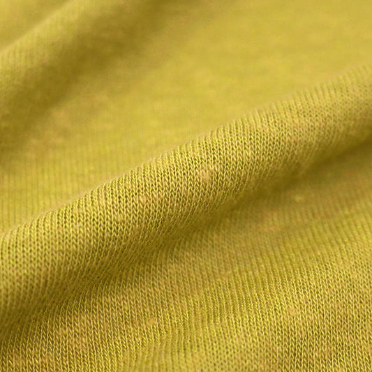 fine linen/viscose knit, Oeko-Tex certified - mustard