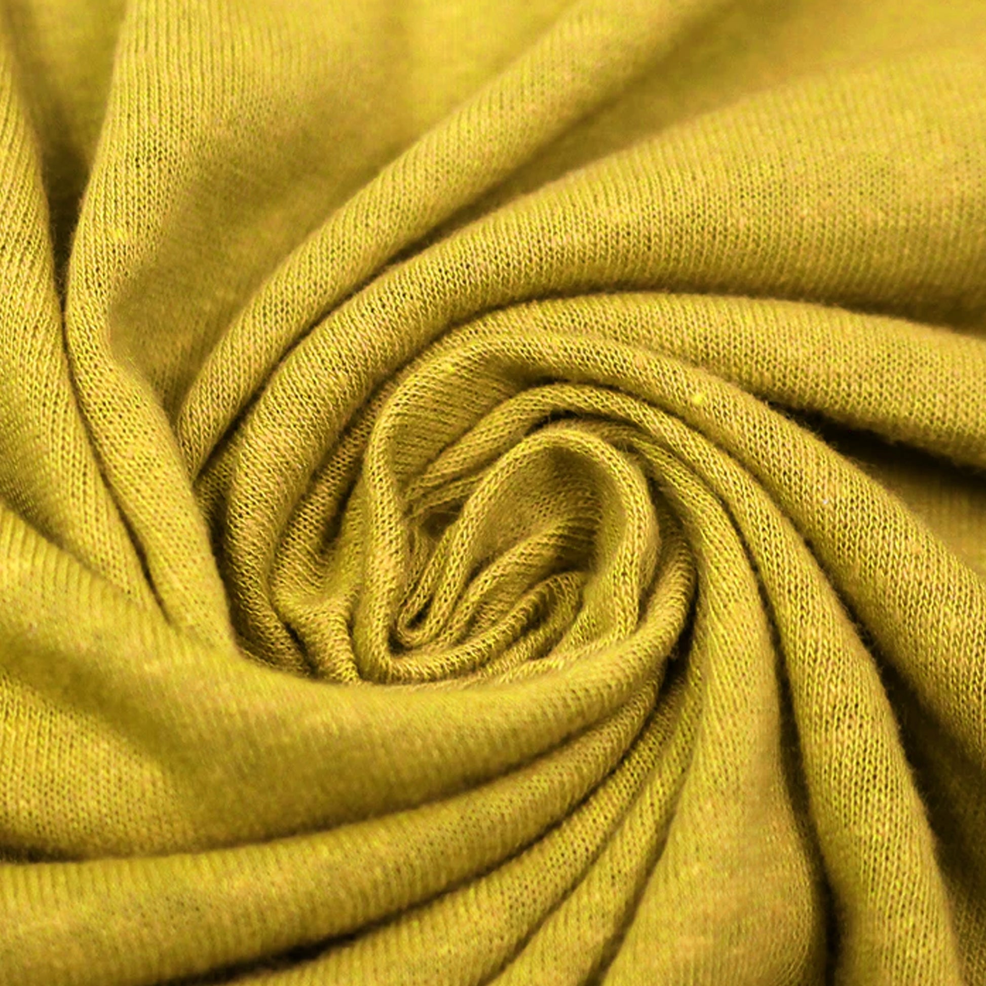fine linen/viscose knit, Oeko-Tex certified - mustard