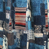 'patchwork pastiche ' printed stretch cotton denim, Oeko-Tex cert