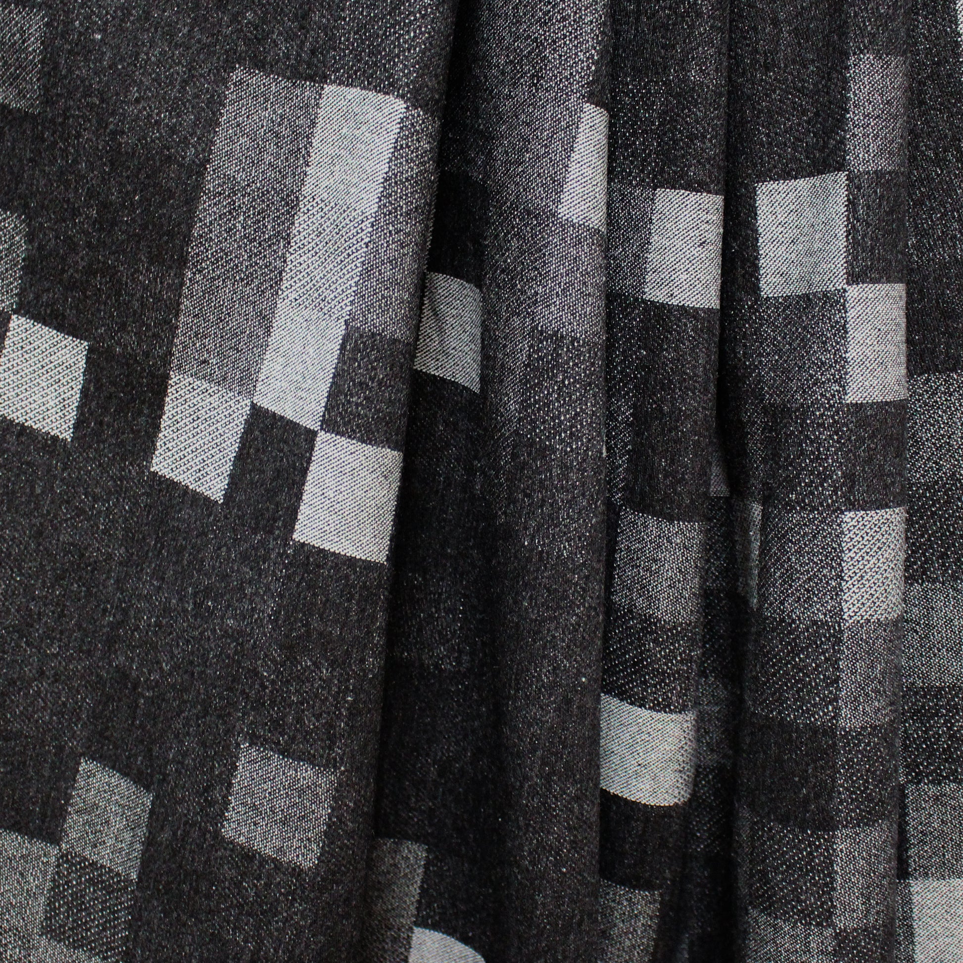 'cubist cotton' yarn-dyed novelty denim, Oeko-Tex cert