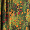Dutch digital 'Klimt study' viscose knit, Oeko-Tex cert. - moss