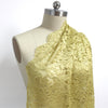 European 'gold leaf garden' lurex lace