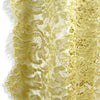 European 'gold leaf garden' lurex lace