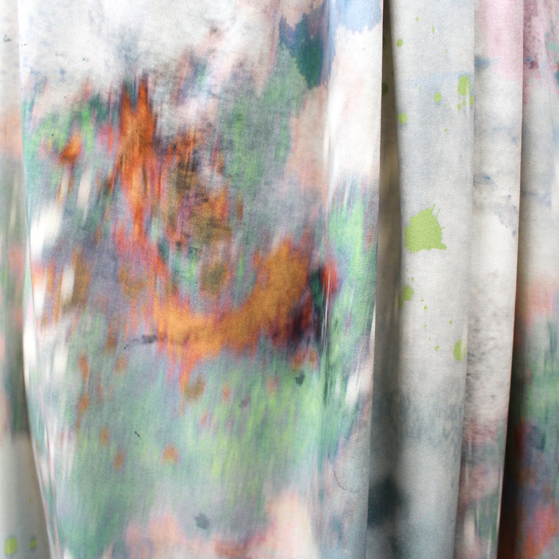 Italian 'pastel impression' mid-weight viscose crepe woven