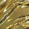 French fine-quality, knit base sequin - gold