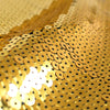 French fine-quality, knit base sequin - gold
