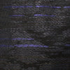 French cotton/Lurex blend brocade - black/sapphire